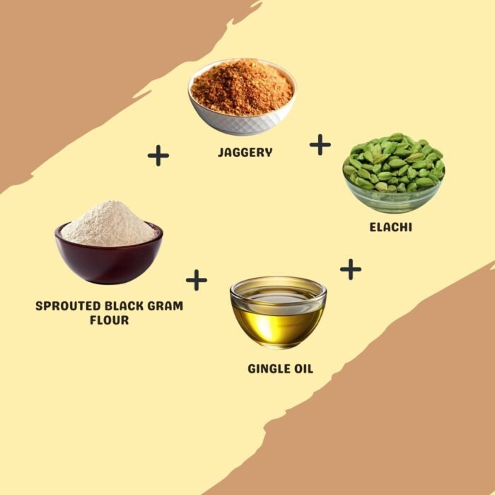 Black Gram With Gingelly Oil Ladoo - Image 2