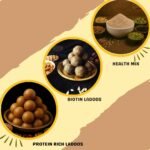 Protein rich combo Pack - Biotin Ladoos and Health Mix - 500g
